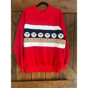 Vintage Jerzees men’s 2XL par 4 golf sweater sweatshirt